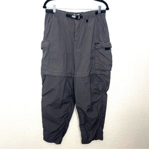REI Convertible Cargo Pants Gray Pants Shorts Hiking Outdoor Wear Size 10